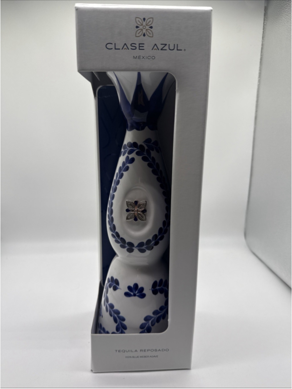 Clase Azul Reposado 750ml Tequila Bottle in Box . Empty Bottle